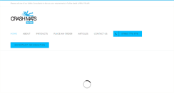 Desktop Screenshot of crashmatsforhire.com